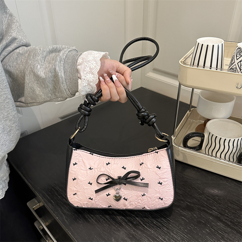 Luxury Y2K Bags - Tas Selempang Pink Y2k untuk Wanita,