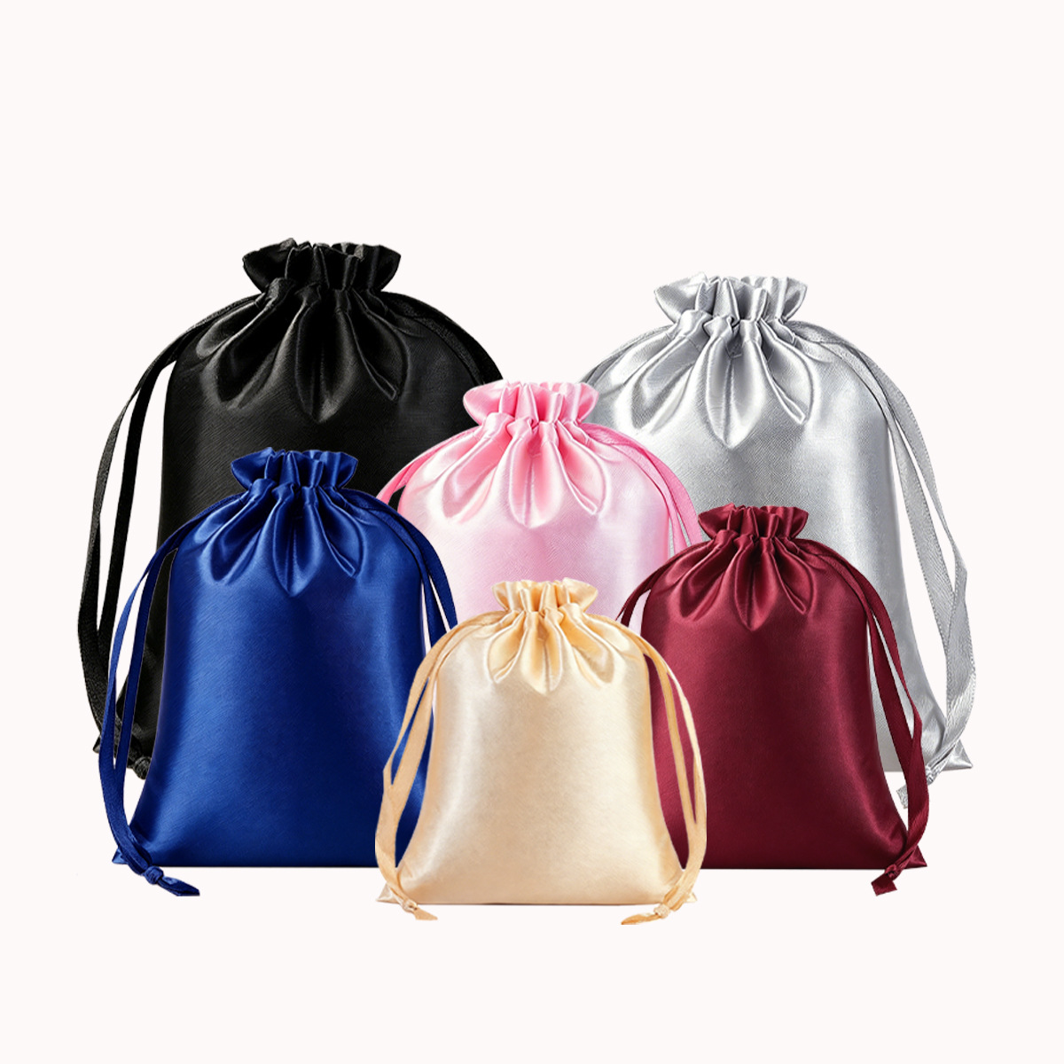Luxury Bags From China - 50 Buah/Lot Tas Hadiah Perhiasan Sutra