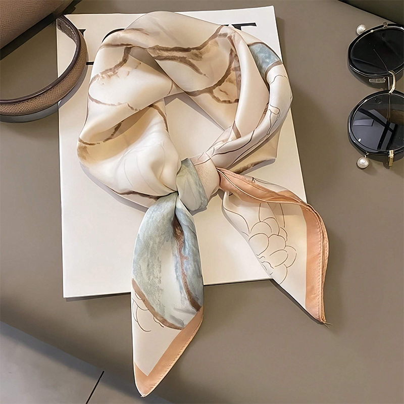 Luxury Bags Quality - 2024 desain mode cetak Satin persegi