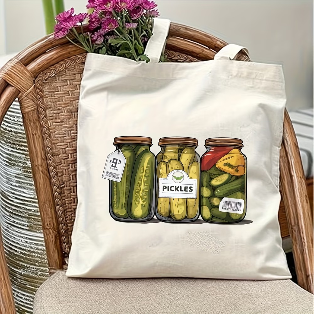 Canvas Tote Designer - 1 Tas Tote Kanvas Tahan Lama