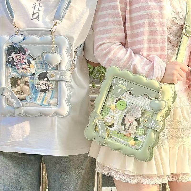 Luxury Y2K Bags - Ransel Lucu Kawaii Transparan Modis Tas