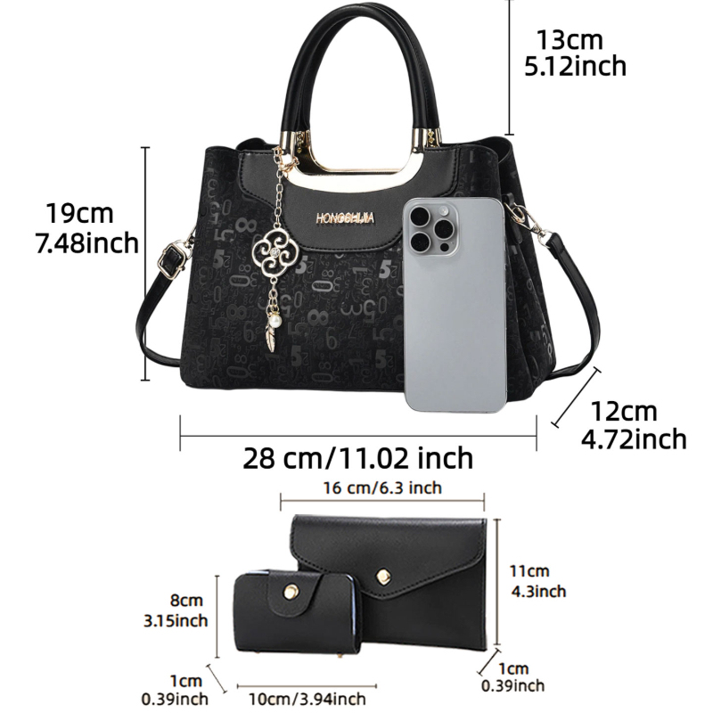 Set Tas Tangan Wanita 3-in-1,  - Luxury Bags & Leather Repair Of Atlanta Reviews ulasan dan harga