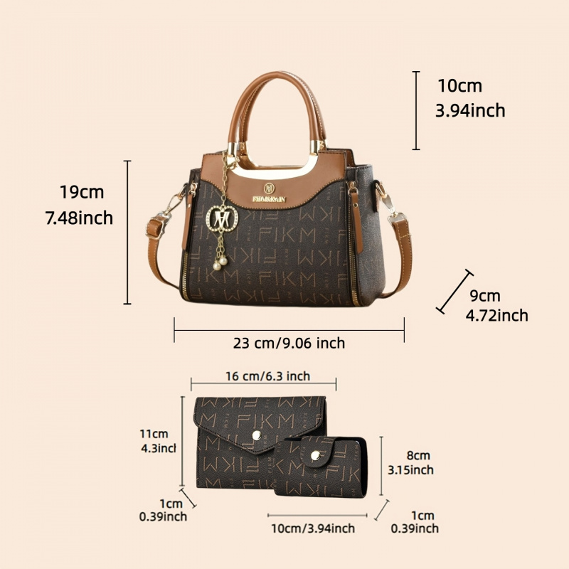 Set 3 tas wanita mewah bermoti - Luxury Bags & Leather Repair Of Atlanta Reviews ulasan dan harga