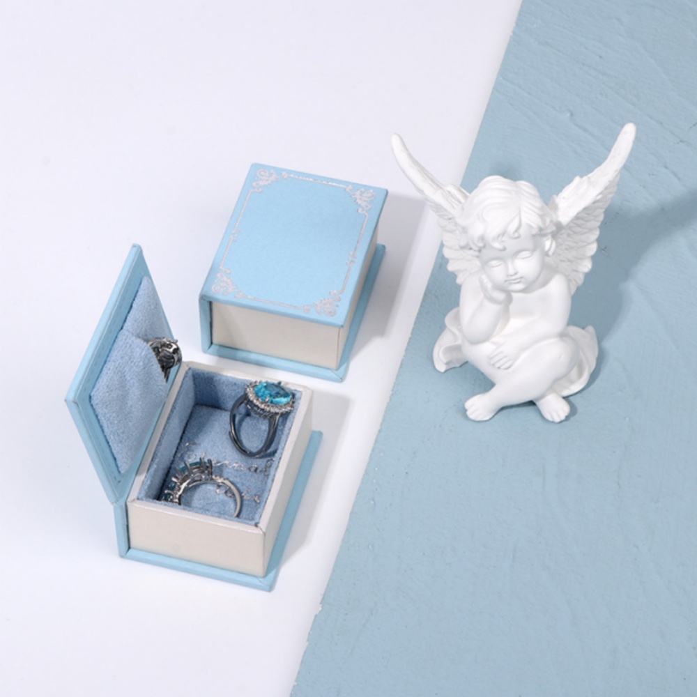 Mini Clamshell Book Ring Box u - Luxury Bags List ulasan dan harga