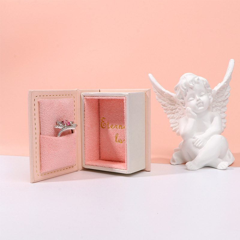 Mini Clamshell Book Ring Box u - Luxury Bags List ulasan dan harga