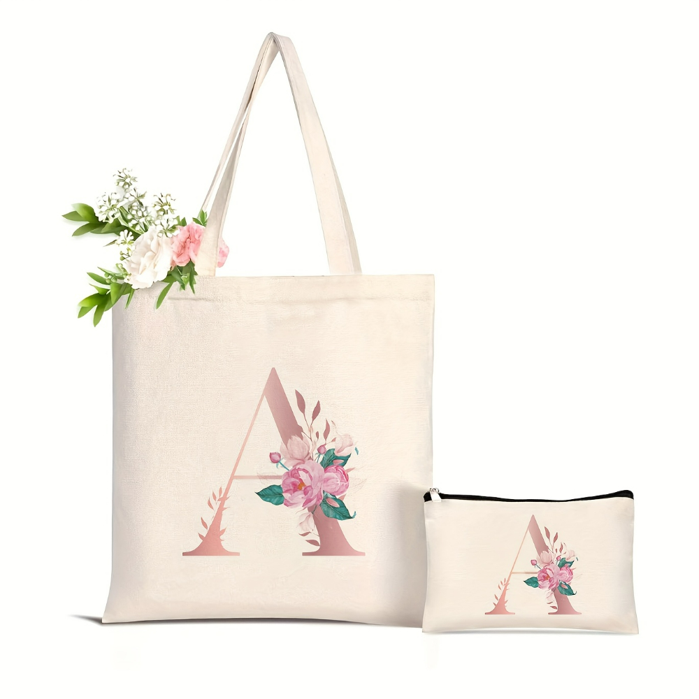 1 Buah Tas Tote Gambar Cetak S - Canvas Tote Designer ulasan dan harga