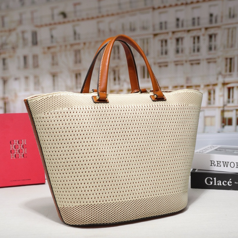 CHCH Tas Tote Rajut Wanita Bar - Canvas Tote Designer ulasan dan harga