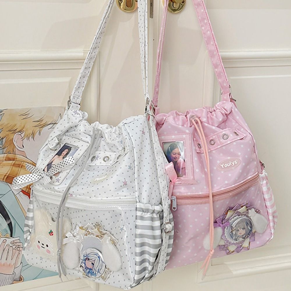 Tas Ransel Ita Pola Polkadot L - Canvas Tote Designer ulasan dan harga