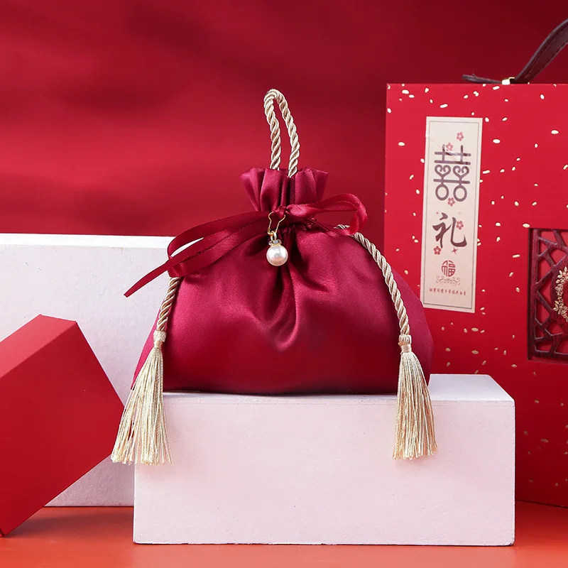 10 buah tas hadiah sutra kantu - Luxury Bags From China ulasan dan harga