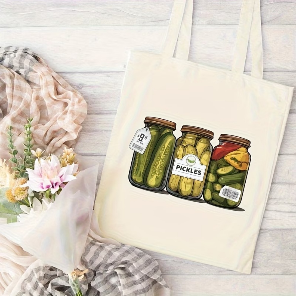 1 Tas Tote Kanvas Tahan Lama B - Canvas Tote Designer ulasan dan harga