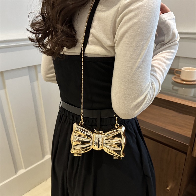 Tas Selempang Mini Logam Mewah - Luxury Bags Reseller ulasan dan harga